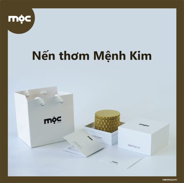 Nến thơm Mệnh Kim