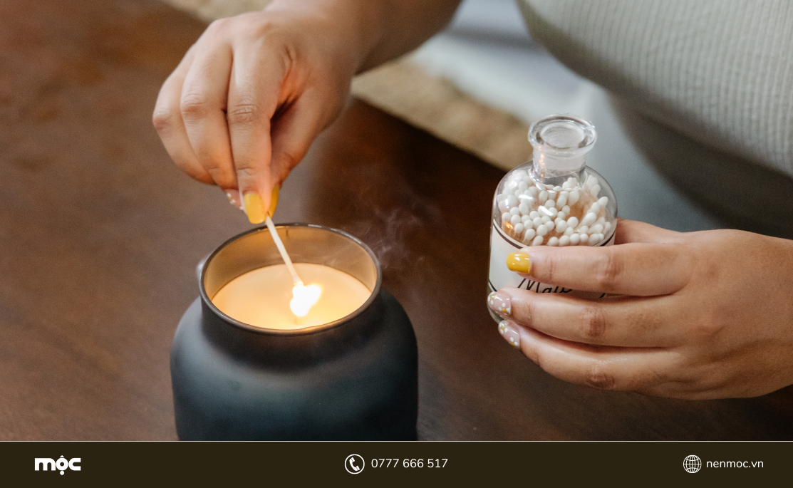 Diêm đốt nến thơm