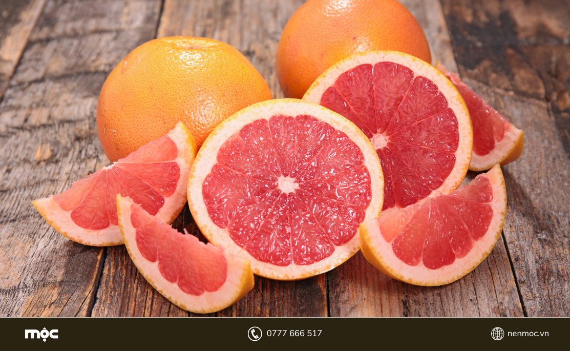 Nến Thơm mùi hương Bưởi Ngọt Dịu