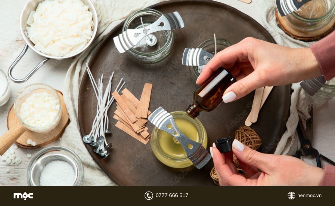 Cách làm nến thơm tại nhà