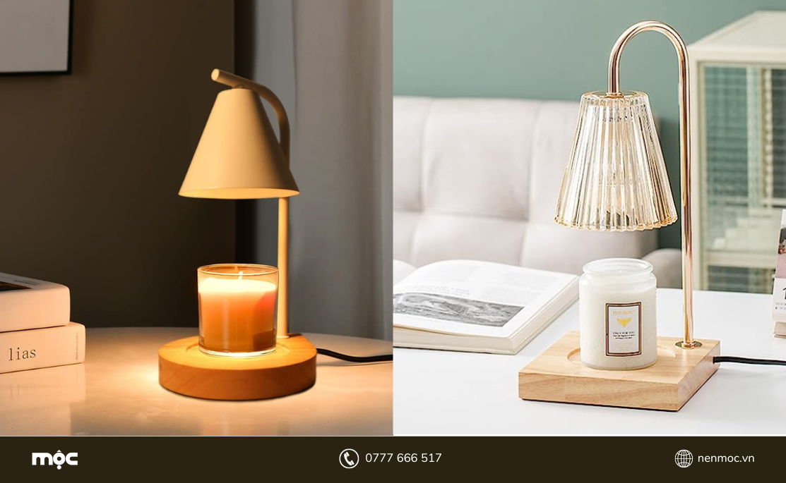 Đèn đốt nến thơm trang trí nội thất